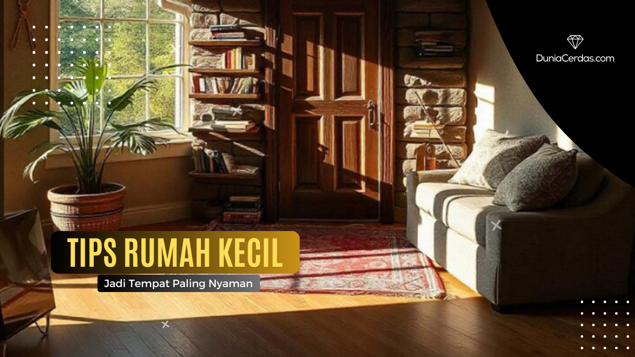 Tips Rumah Kecil Jadi Tempat Paling Nyaman - Dunia Cerdas